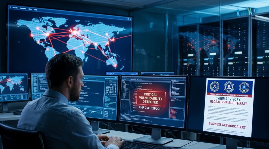Ancaman Bug PHP & Tanggapan FBI: Keamanan Siber Bisnis